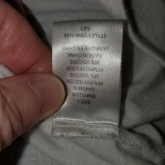 Young Machines Womans Large Tank Top White Graphic - Picture 7 of 8